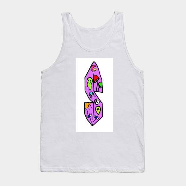 Graffiti Doodle S Tank Top by mushriah333